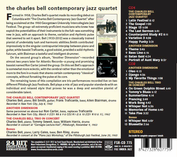 Charles Bell Trio In Concert / Another Dimension(2CD