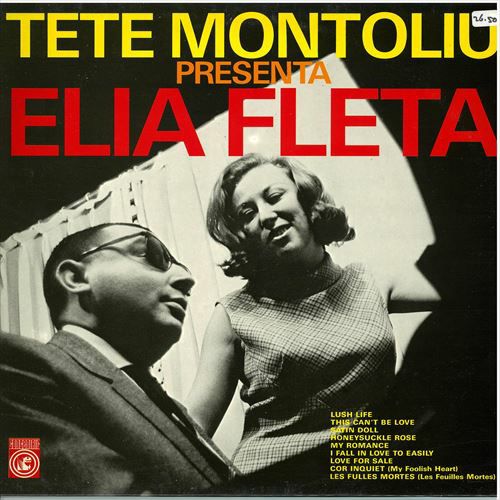 Tete Montoliu Presenta Elia Fleta | jazzyell.jp【ジャズエール